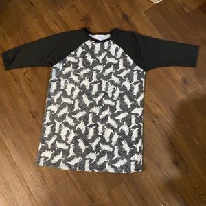 Lularoe dinosaur top